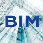 تصاویری گرافیکی از بیم یا BIM برای نمایش مفهوم مدل سازی اطلاعات ساختمان